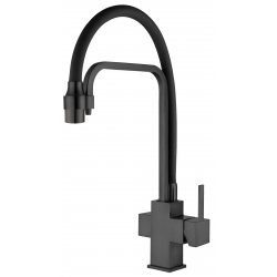 Кухонный смеситель Fabiano FKM 3111 Black Steel A-17